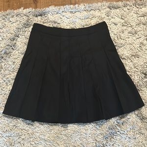 Black Pleated Skirt
